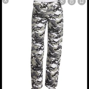 Black Camaflauge pants